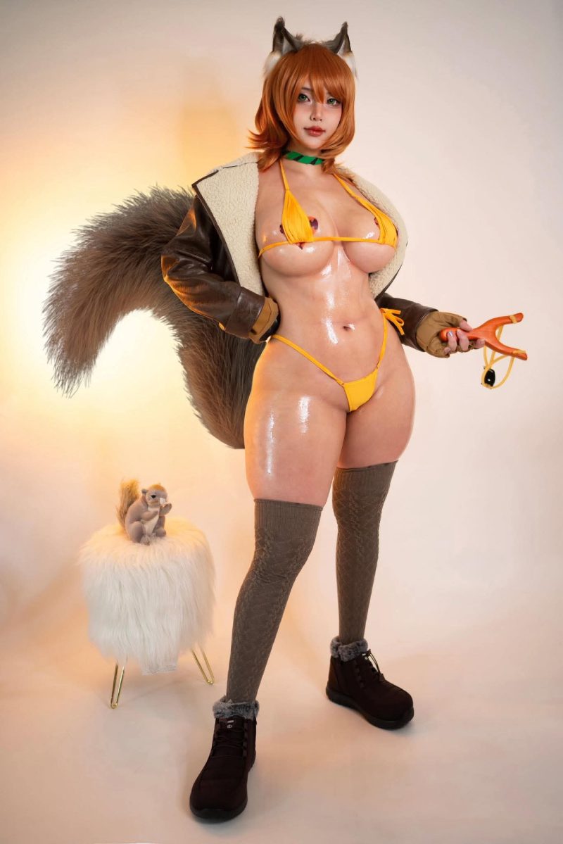 cosplay anime nữ bikini 4