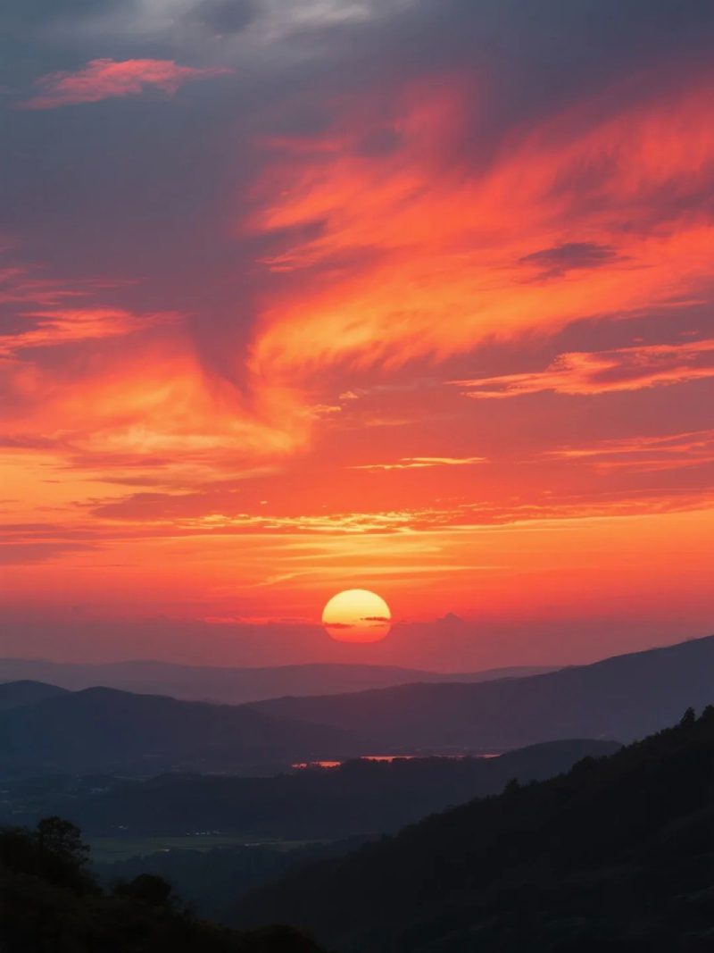 hình ảnh bầu trời hoàng hôn 23