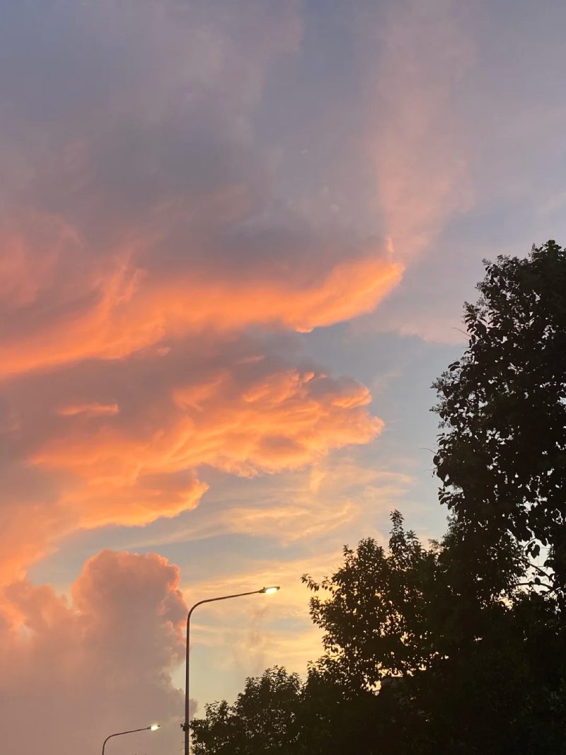 hình ảnh bầu trời hoàng hôn 7