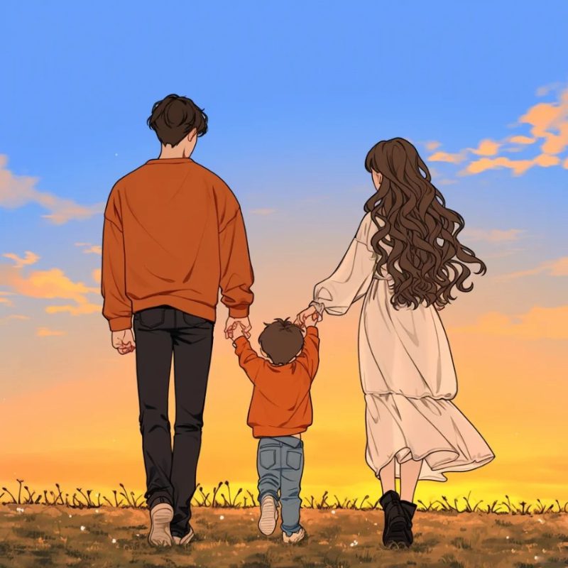 hình ảnh gia đình hạnh phúc 1