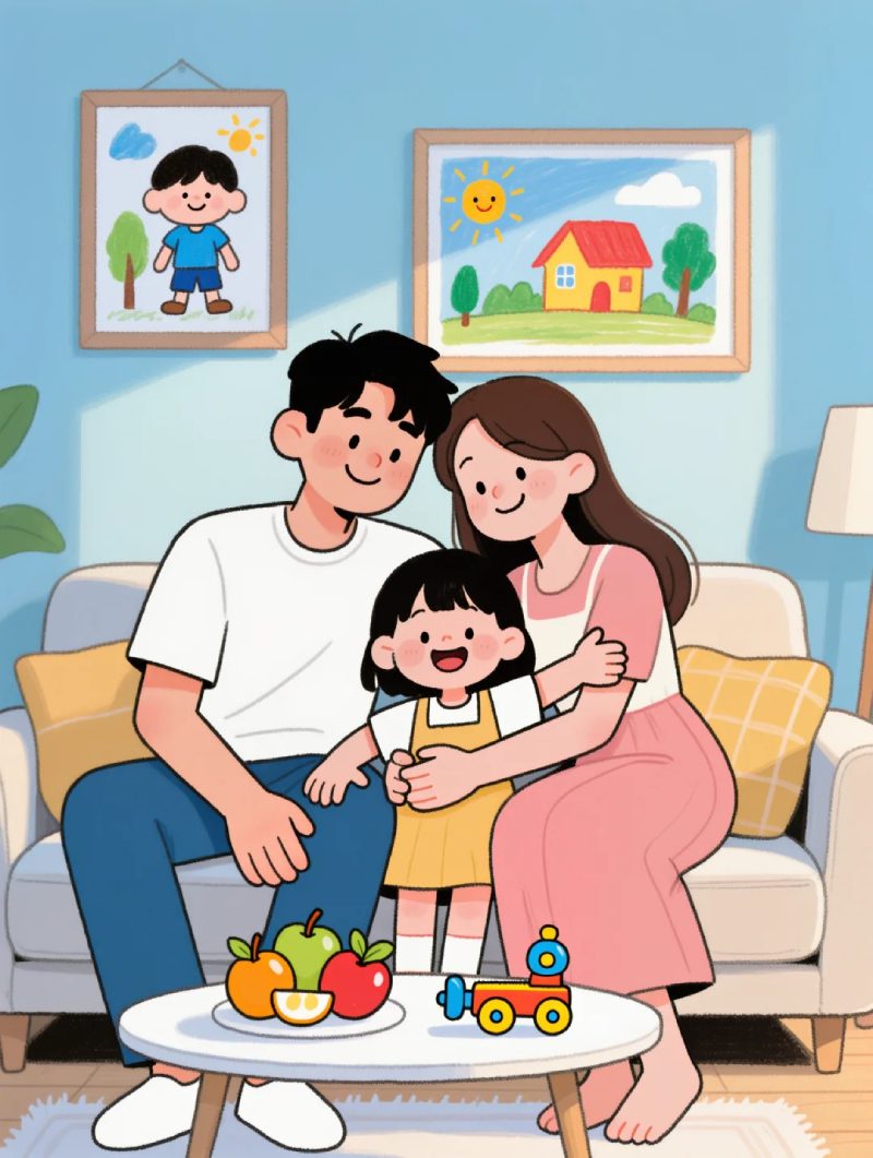 hình ảnh gia đình hạnh phúc 8