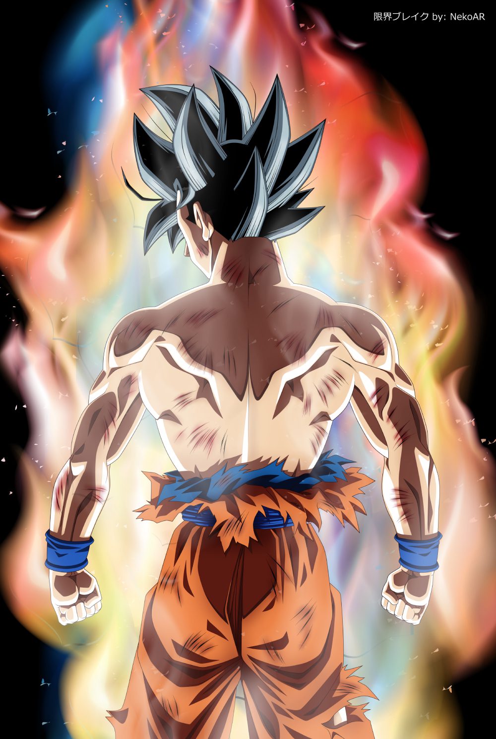 hình ảnh goku bản năng vô cực
