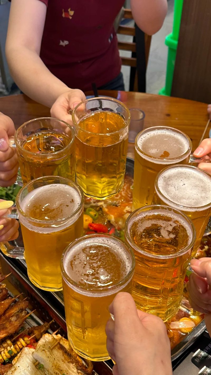 hình ảnh nhậu bia