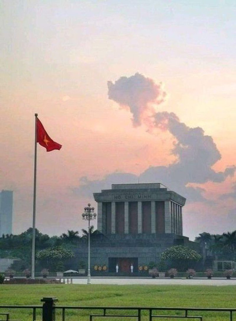 hình ảnh về lăng bác