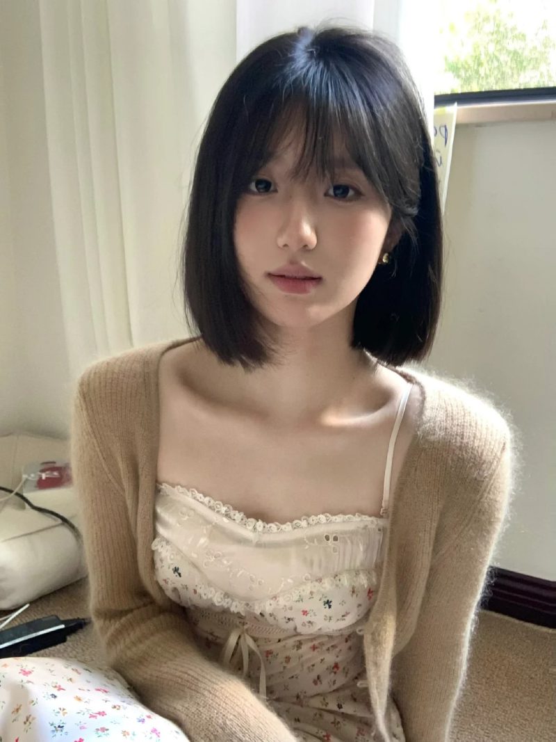 tải ảnh hot girl tóc ngắn