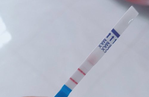 ảnh que thử thai 2 vạch tự chụp 12