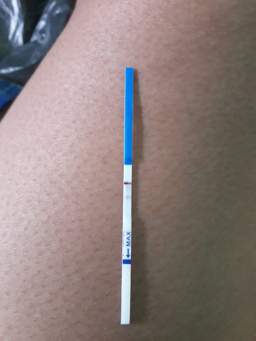 ảnh que thử thai 2 vạch tự chụp 7