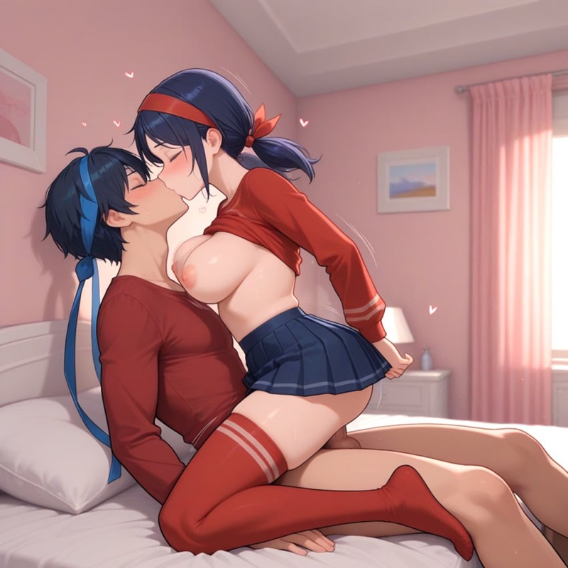 Ảnh hentai mita miside hồng pastel dịu dàng nhưng hot
