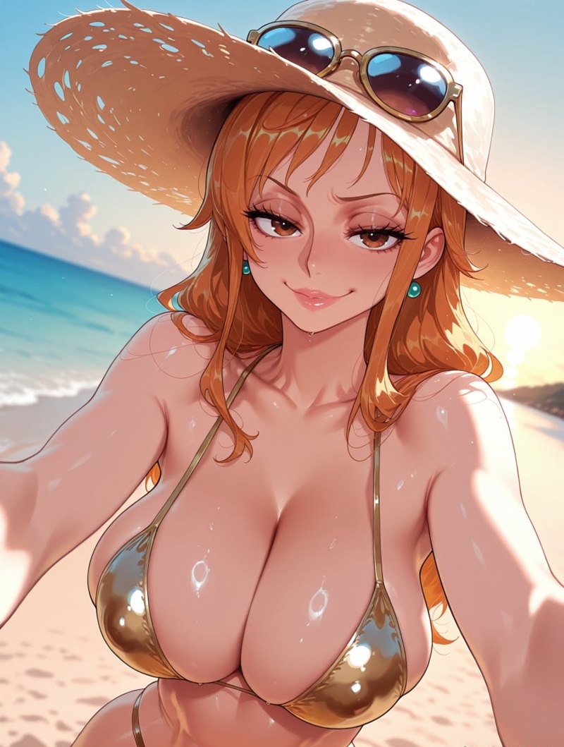 Nami hentai cam rực rỡ năng lượng nóng bỏng