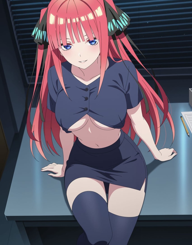 Body hoàn hảo không tì vết ảnh Nakano Nino hentai