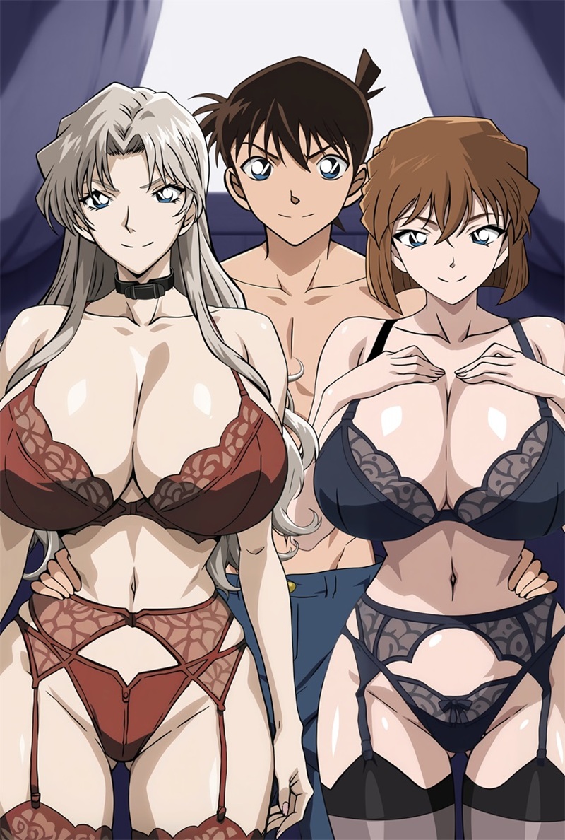 Nude body mướt mát hấp dẫn ảnh hentai Vermouth