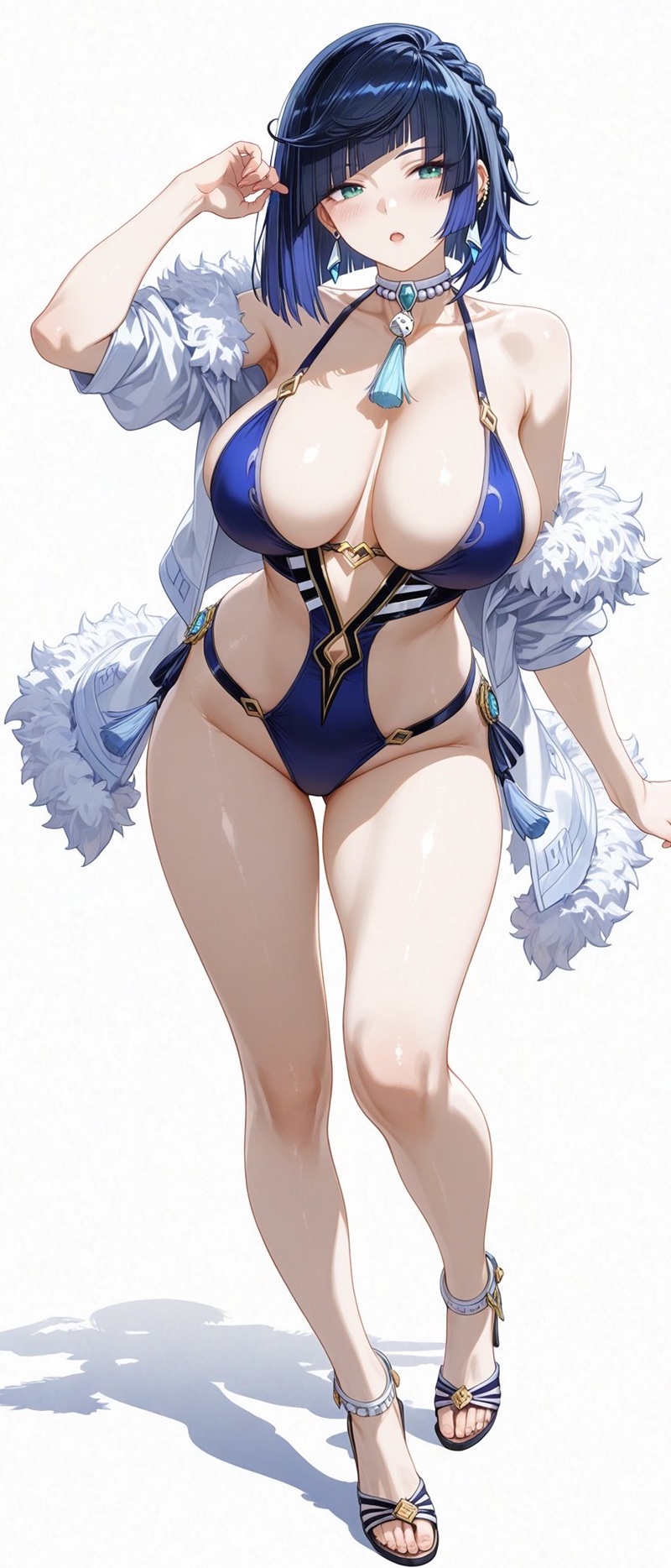 Anime Vú To hot girl với đôi ngực căng tròn