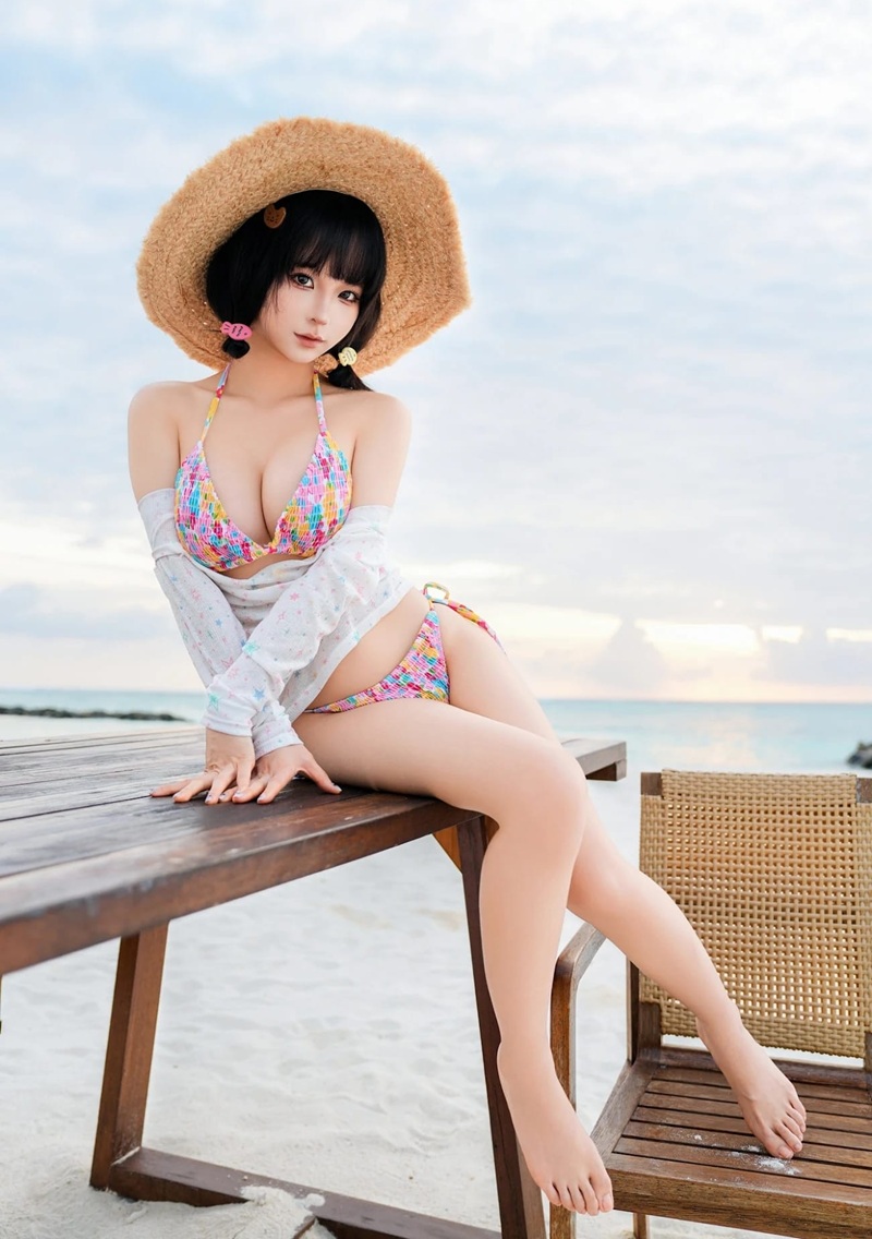 80P – Cosplayer Chunmomo 38