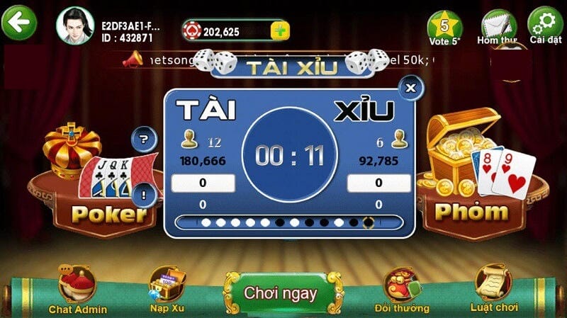 tham khảo: game tài xỉu tại muathe24h.vn